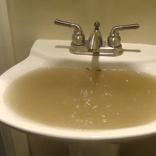 clogged drain